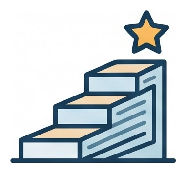 Logo giáo án bậc thang thành công