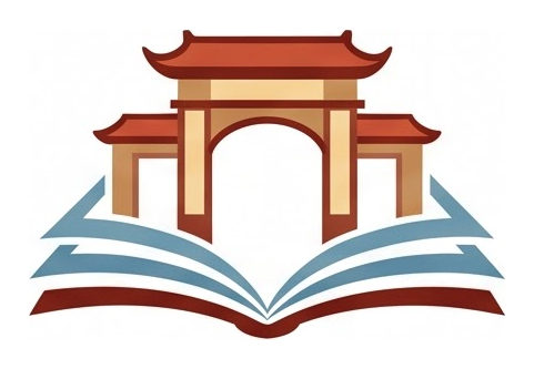 Logo giáo án cổng trường trên sách